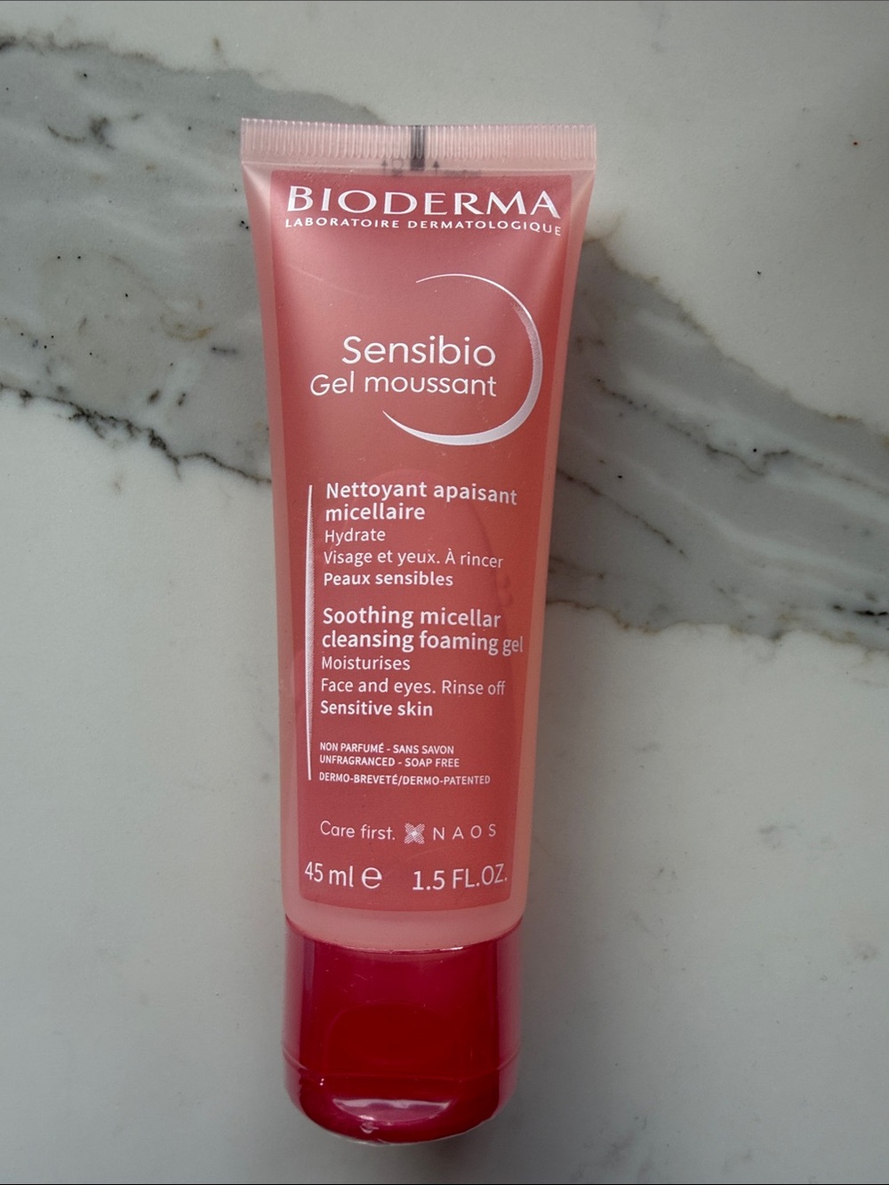 Bioderma Sensibio Soothing Micellar Cleansing Foaming Gel - 45ml